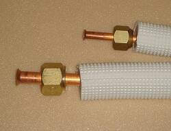 フレア加工完了後の写真です。