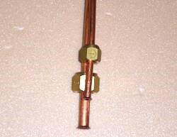 フレア加工部の拡大画像