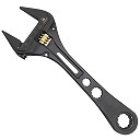 フジ矢(Fujiya) ギア付モンキーレンチ(黒金)多機能軽量タイプ FGL-38-BGの画像です。