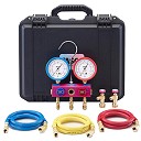 タスコ(TASCO) R410A/R32マニホールドセット(ゲージカバー付) TA122FBの画像です。